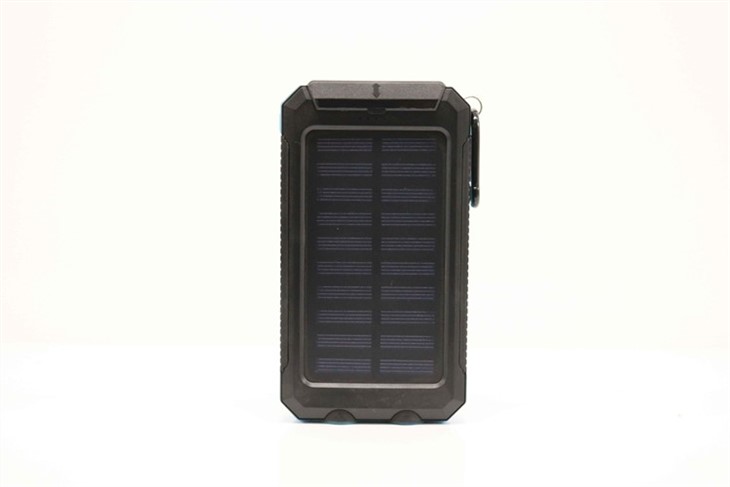Hot Selling Solar Power Bank 10000mAh 2 USB Port LED External Baterry Fast Charging Mobile Powerbank for iPhone