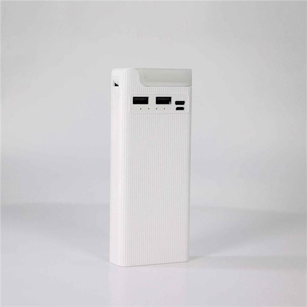 Dual USB Portable Power Bank with 3600 mAh Phone Battery Charger with LED Light